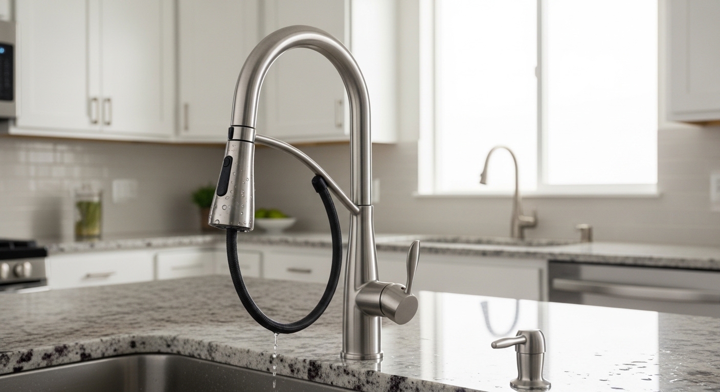 how to install kitchen faucet glacier bay