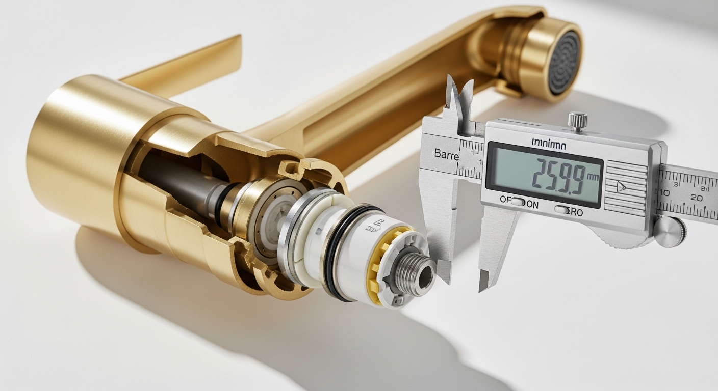 kitchen faucet valve size