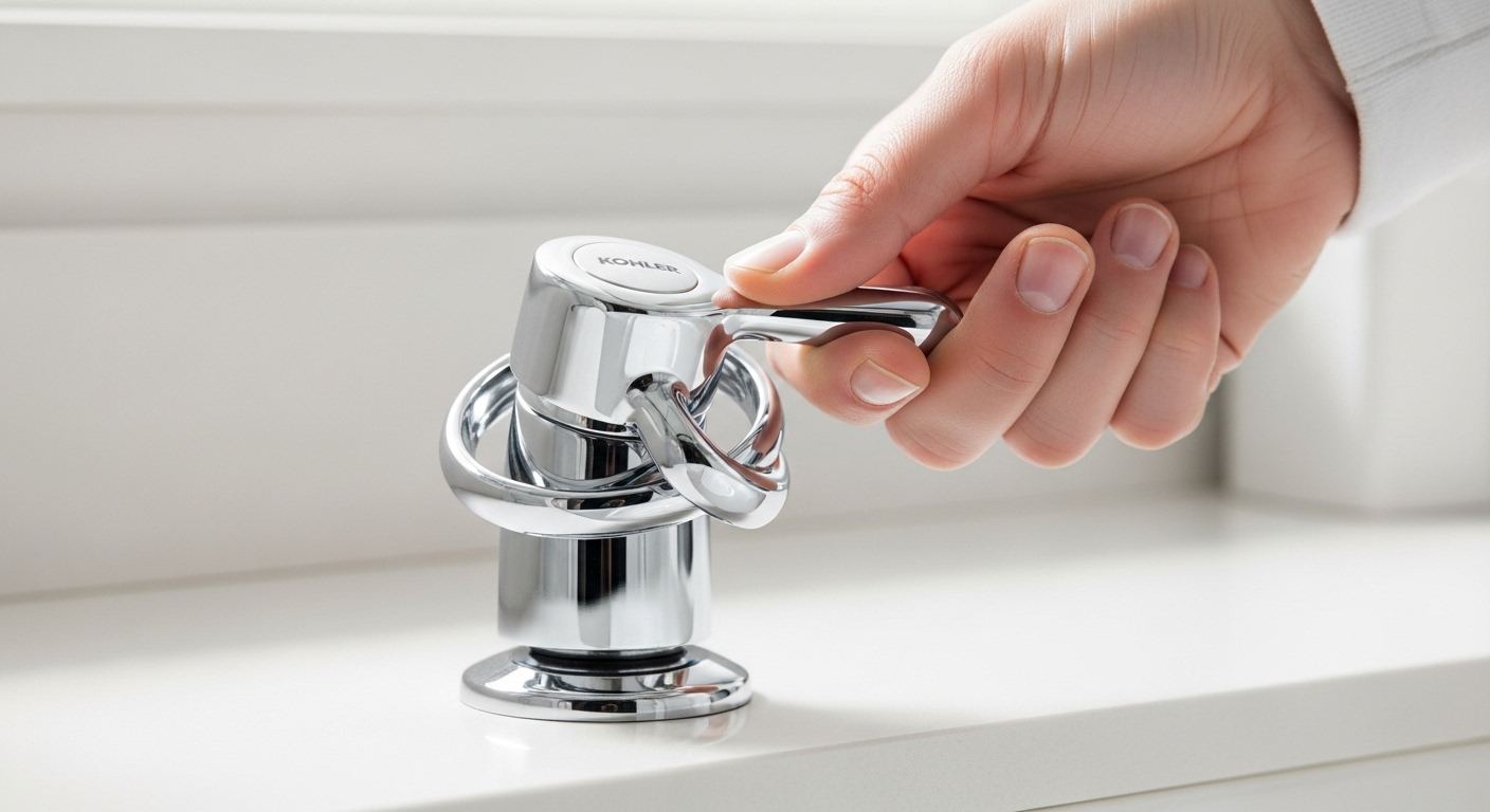 kohler bathroom faucet handle loose