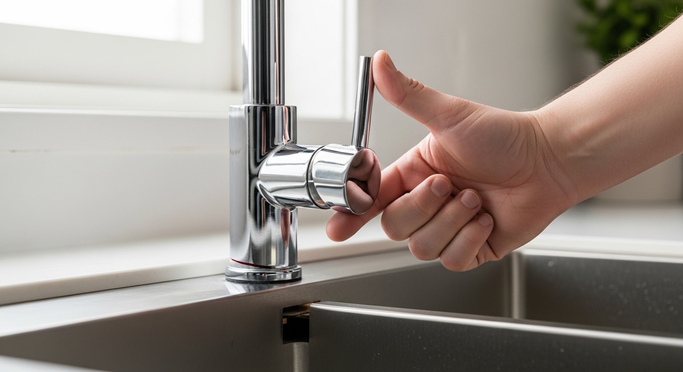 kitchen faucet keeps coming loose