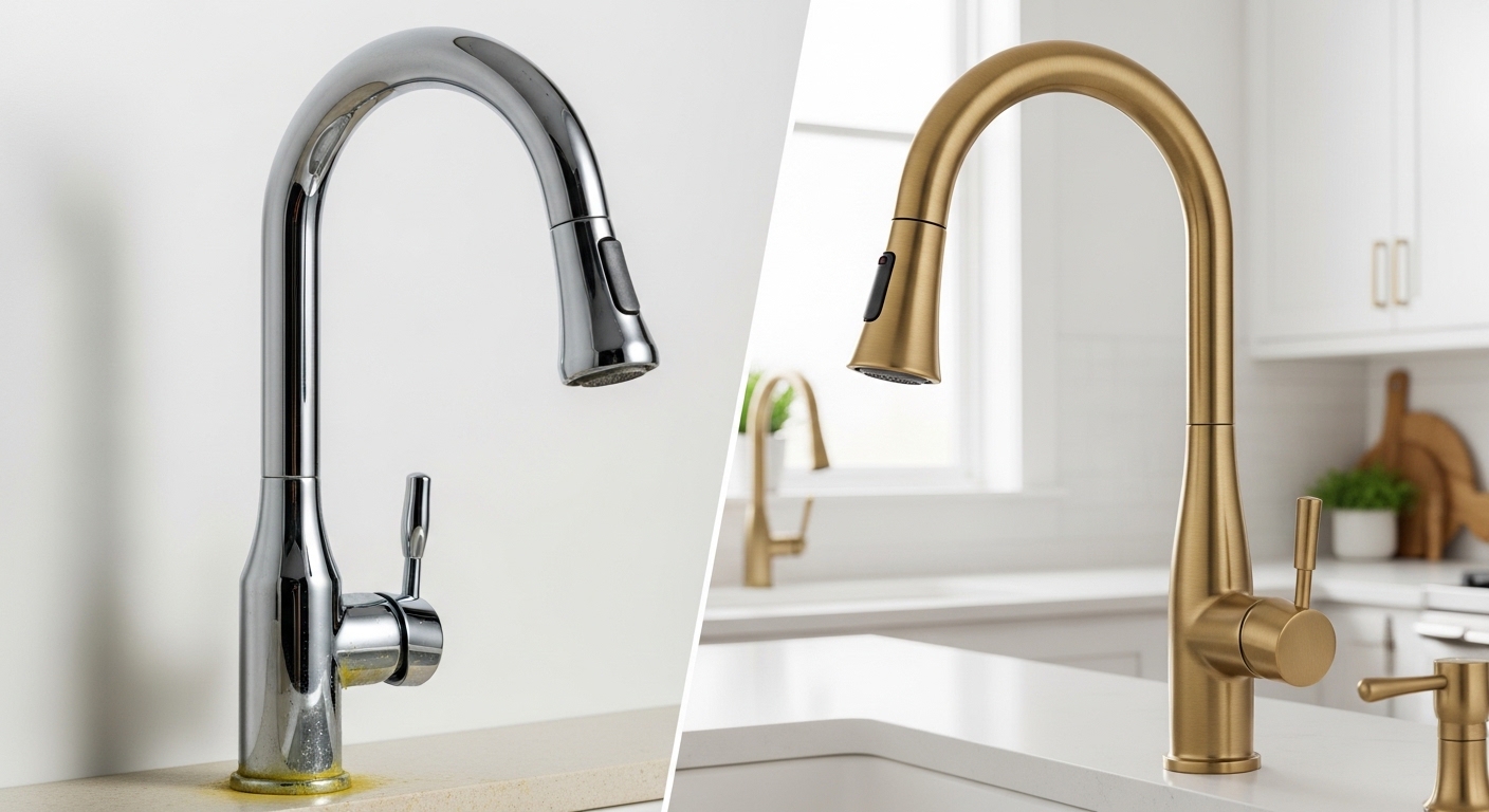 kitchen tap yellow